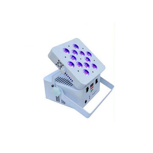 12PCS 18W 6合1婚礼无线DMX电池供电的LED灯