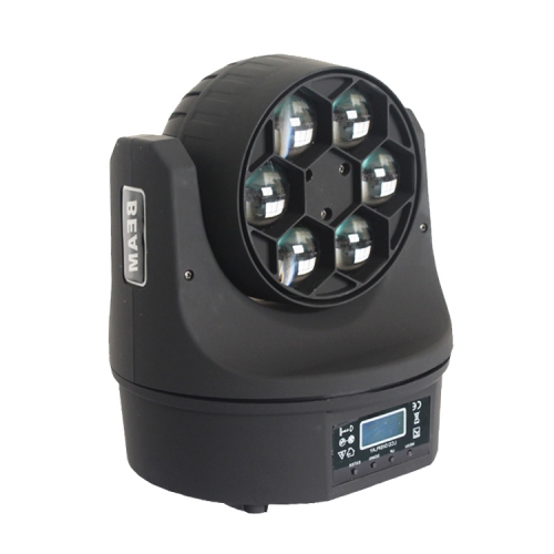 6Pcs RGBW迷你光束摇头